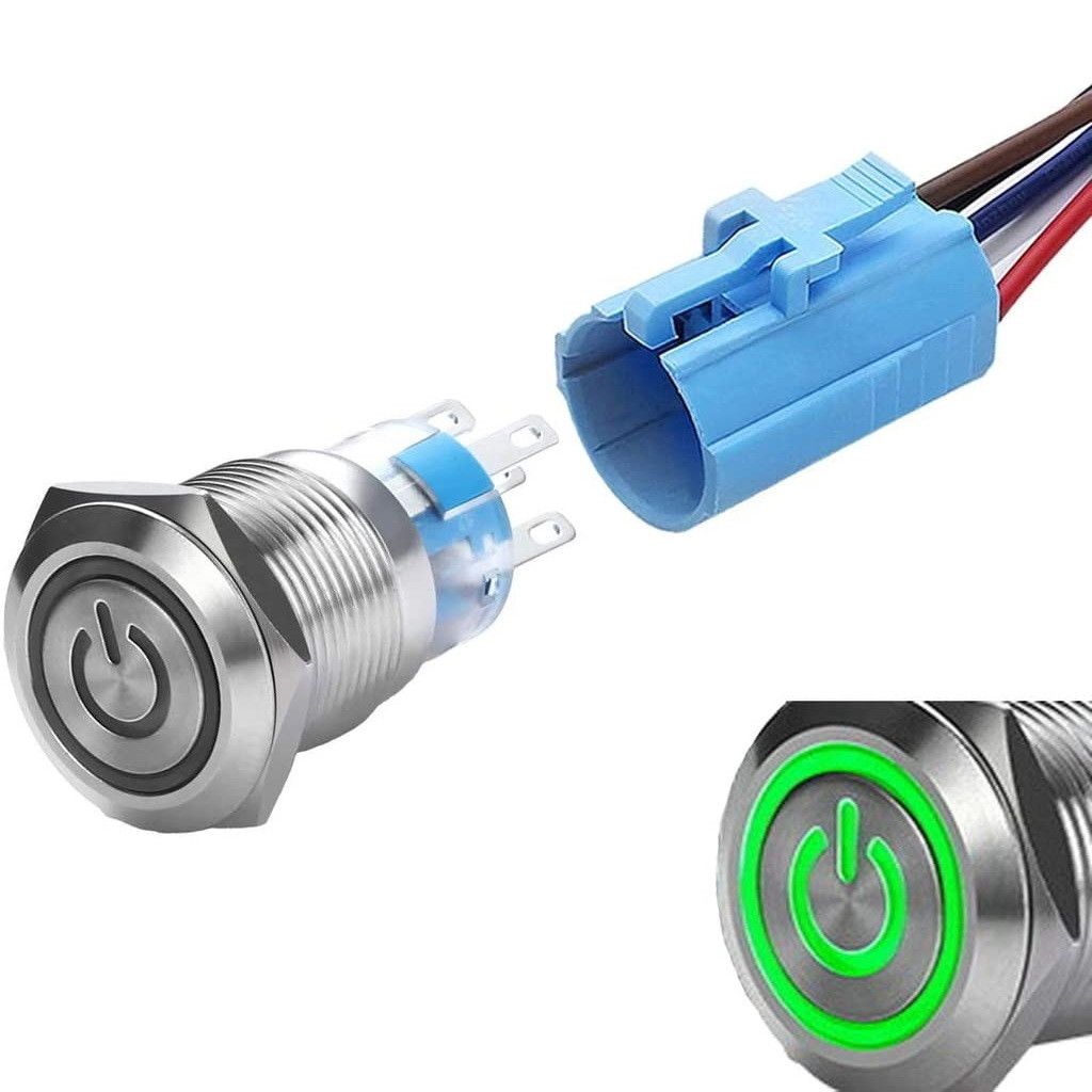 LED TASTER 16mm. - ZELENI Beograd Zemun